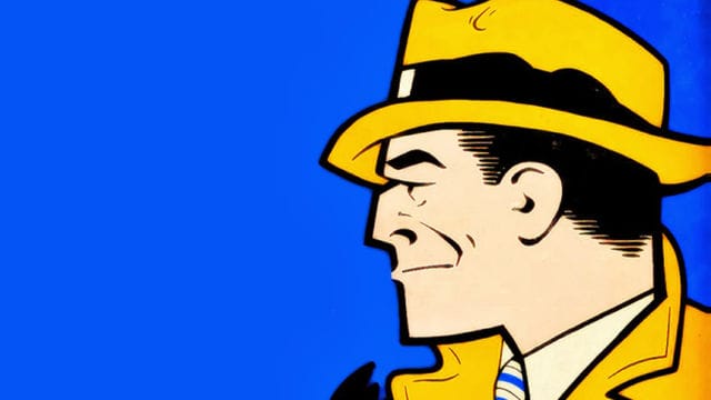 Dick Tracy, siguiendo el rastro del detective dorado creado por Chester Gould