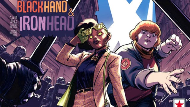 Blackhand & Ironhead, el cómic de superheroico de David López, regresa por todo lo alto