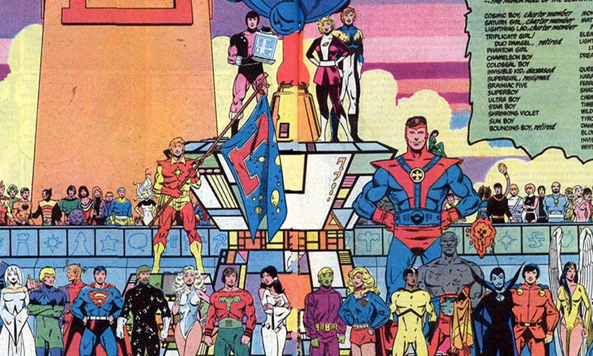 La Legión de Superhéroes, repaso a la Historia del mítico grupo de DC Cómics – PELIGRO