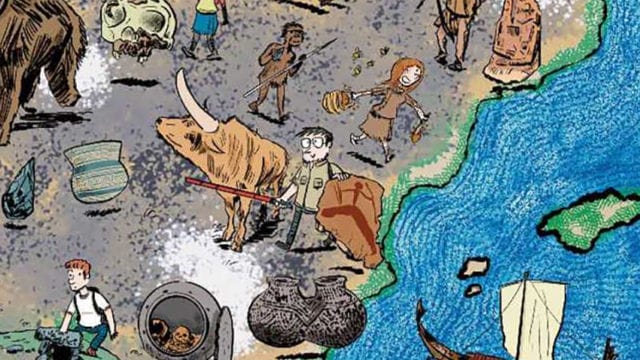 Historia de España en cómic, la nueva colección de Pedro Cifuentes que empieza con la Prehistoria en la península ibérica.